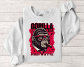 Gorilla Style Crewneck Sweatshirt