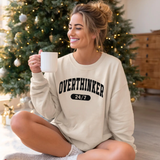 Sweatshirt — Overthinker 24/7 Graphic Crewneck