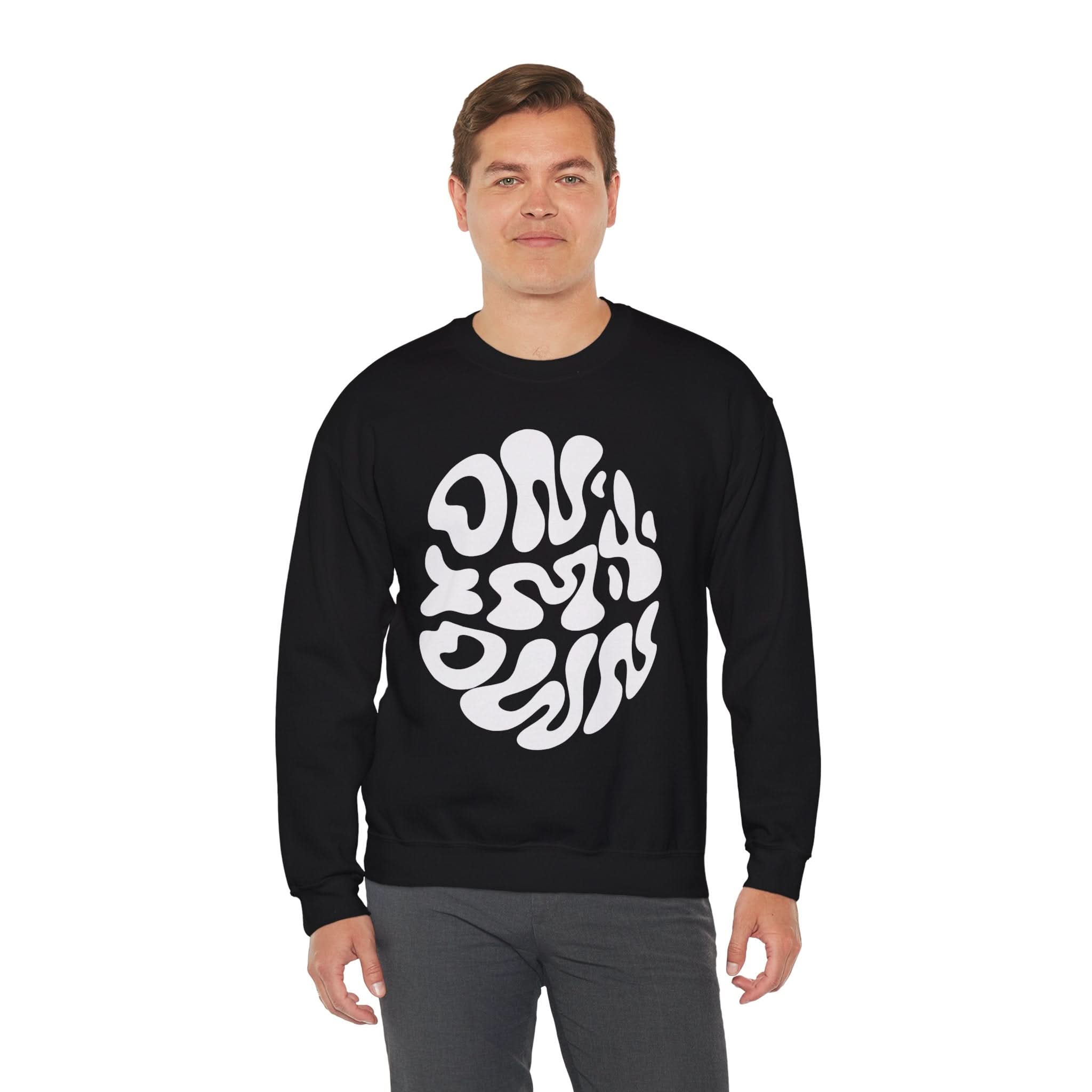 On My Own | Comfort Crewneck Sweatshirt - Unisex, Cozy Outfit, Casual Wear, Gift Idea, Trendy Apparel