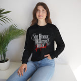 Crewneck Sweatshirt — "Stay Humble, Be Grateful & Work Hard" Motivational Crewneck