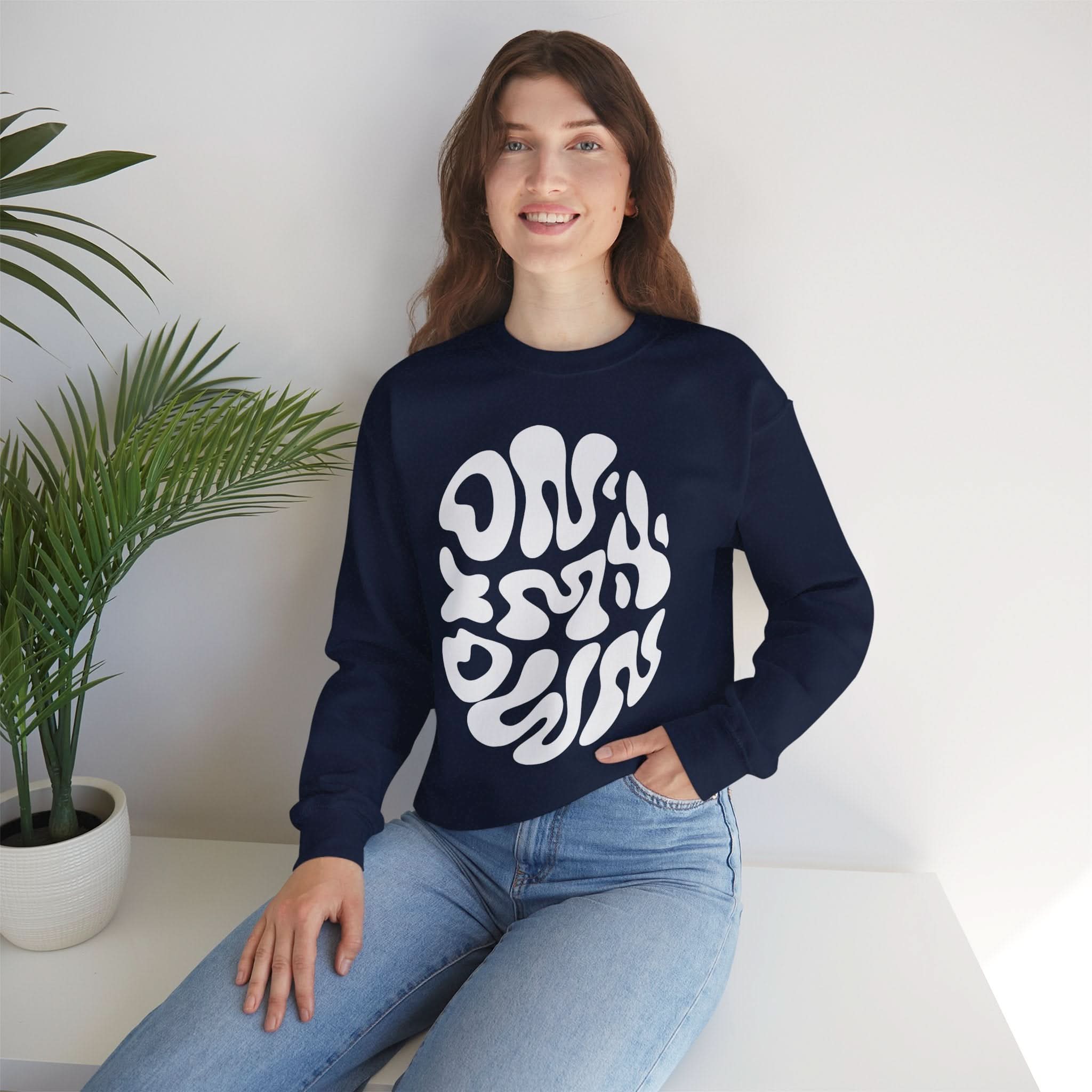 On My Own | Comfort Crewneck Sweatshirt - Unisex, Cozy Outfit, Casual Wear, Gift Idea, Trendy Apparel