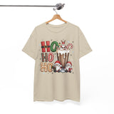 Christmas Ho Ho Ho Hot Cocoa Tee — Cute Gnome Holiday T-Shirt