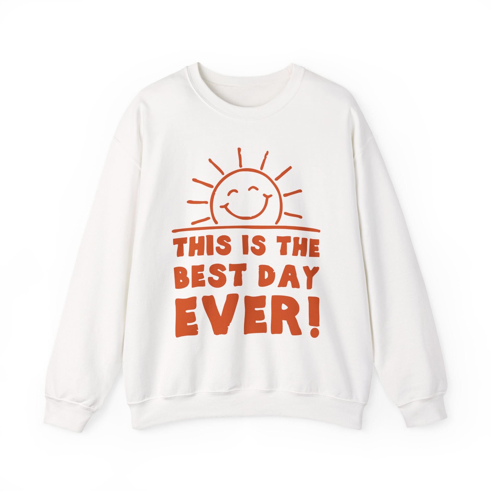 Positive Vibes Crewneck Sweatshirt - Perfect for Celebrations, Everyday Wear, Gift Ideas, Fun Mood Apparel, Unisex Casual Style