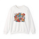 Faith Floral Crewneck Sweatshirt
