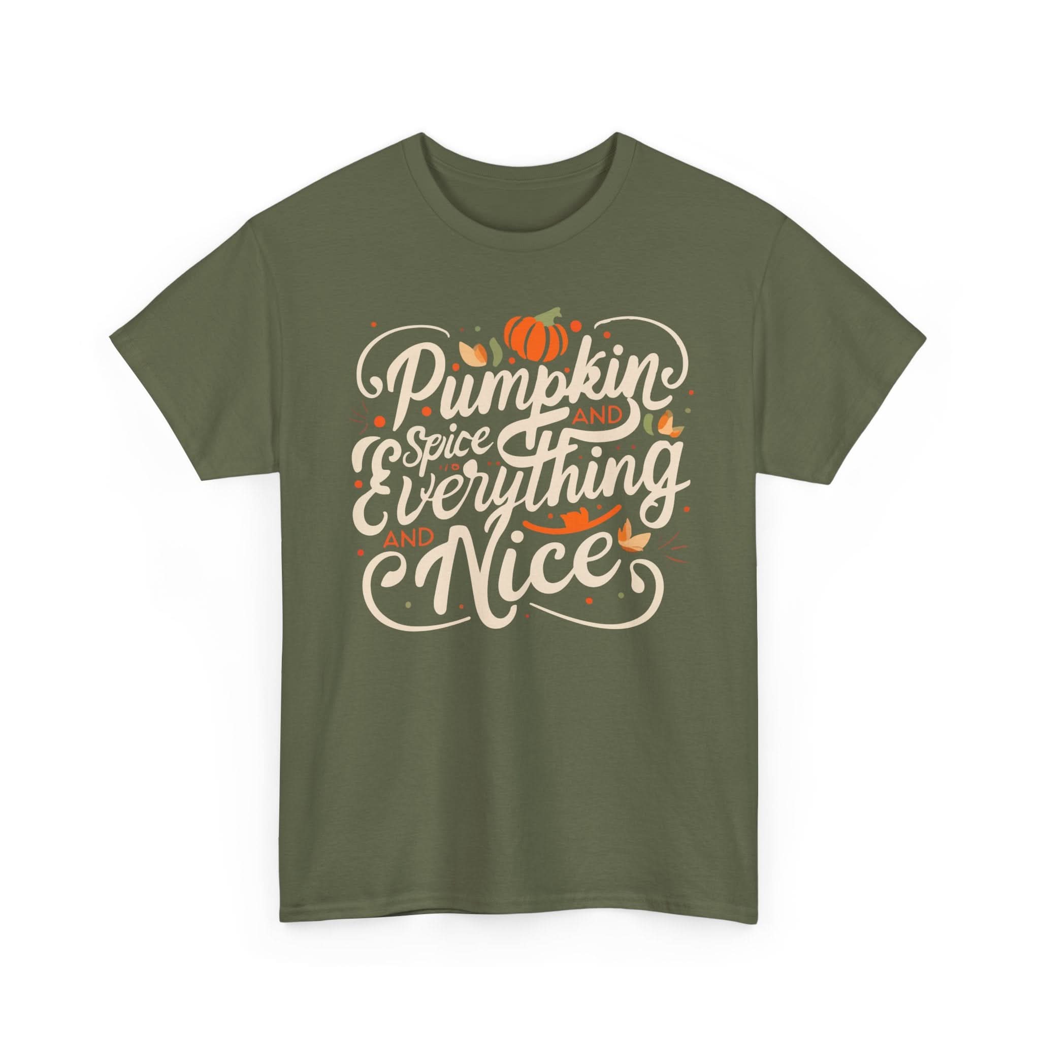 Pumpkin Spice Everything Unisex Tee - Fall Aesthetic, Cozy Casual Wear, Gift for Autumn Lovers, Halloween Shirt, Seasonal Apparel