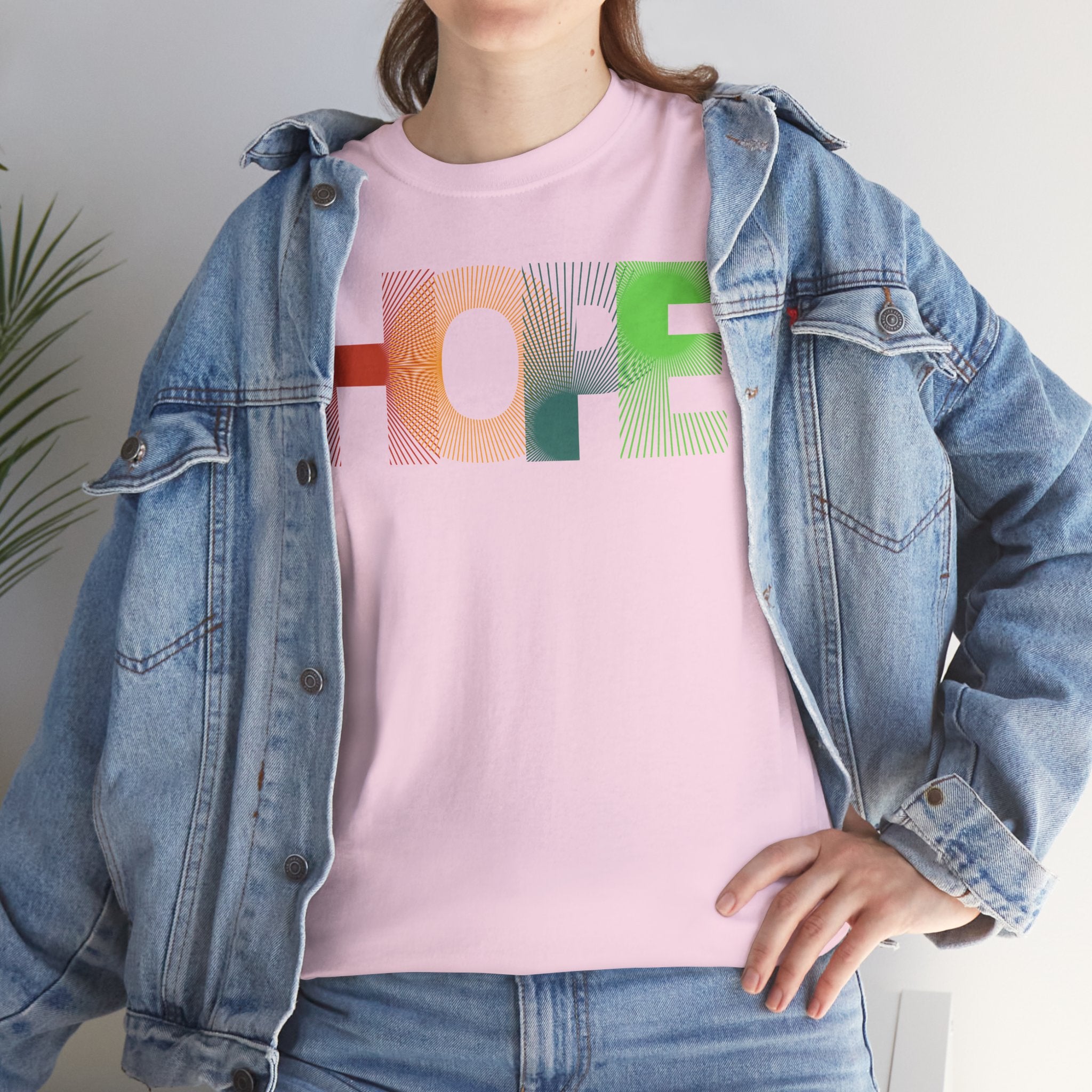 Hope Graphic Tee, Unisex Cotton Shirt, Inspirational T-Shirt, Gift for Friends, Casual Wear, Positive Vibes, Everyday Essentials