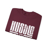Hustle and Believe Sweatshirt for Dreamers, Cozy Crewneck, Motivational Apparel, Unisex Gift for Entrepreneurs, Trending Fashion