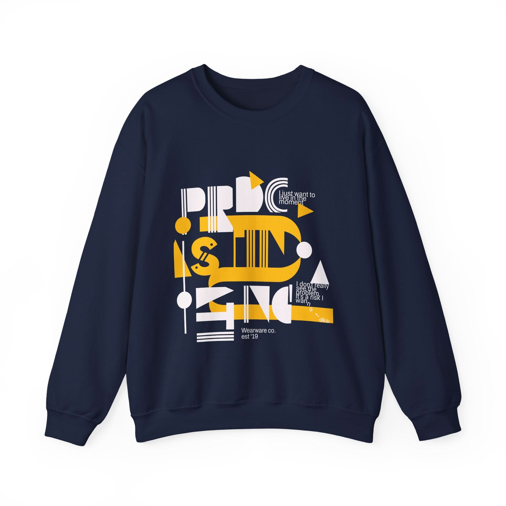 Playful Graphic Crewneck Sweatshirt – Cozy Casual Wear, Perfect for Lounging, Gifting, Birthdays, Everyday Comfort, Unique Designs