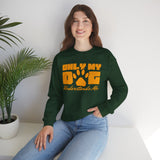 Dog Lover Crewneck Sweatshirt — "Only My Dog Understands Me" Paw Graphic