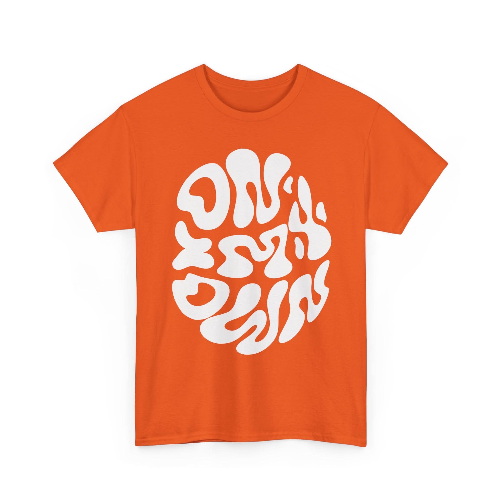 Groovy Unisex Heavy Cotton Tee | Perfect for Everyday Wear, Gifts, Casual Outings, Music Festivals, and Eco-Friendly Fashion