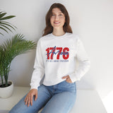 1776 America Freedom Crewneck Sweatshirt