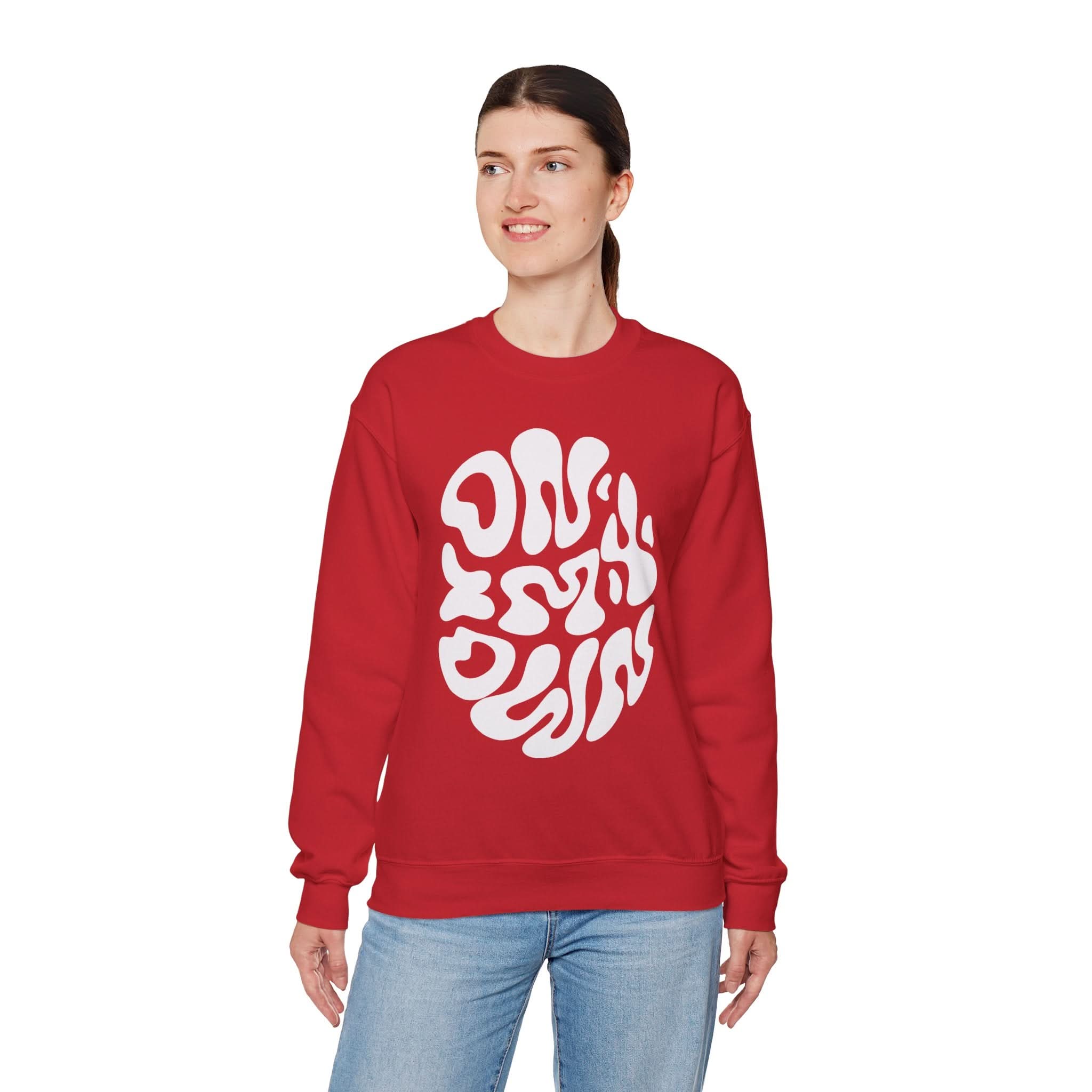 On My Own | Comfort Crewneck Sweatshirt - Unisex, Cozy Outfit, Casual Wear, Gift Idea, Trendy Apparel