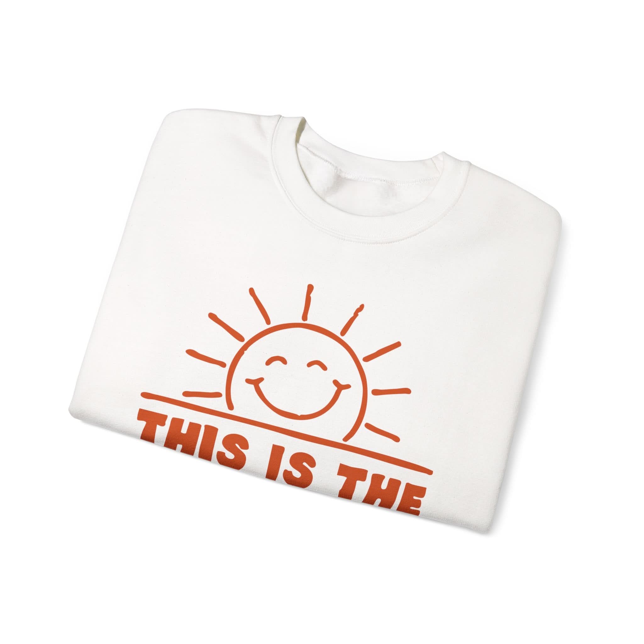 Positive Vibes Crewneck Sweatshirt - Perfect for Celebrations, Everyday Wear, Gift Ideas, Fun Mood Apparel, Unisex Casual Style
