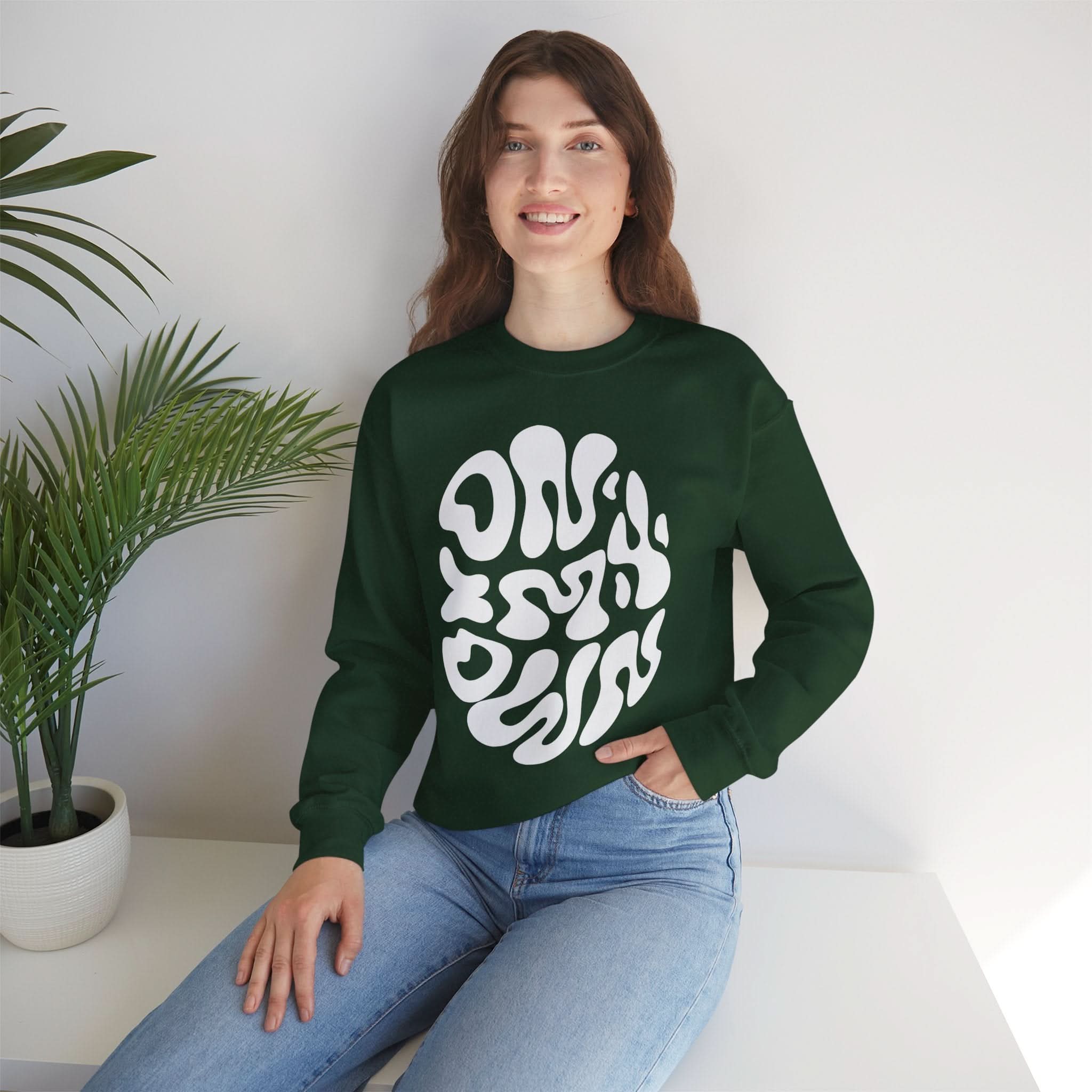 On My Own | Comfort Crewneck Sweatshirt - Unisex, Cozy Outfit, Casual Wear, Gift Idea, Trendy Apparel