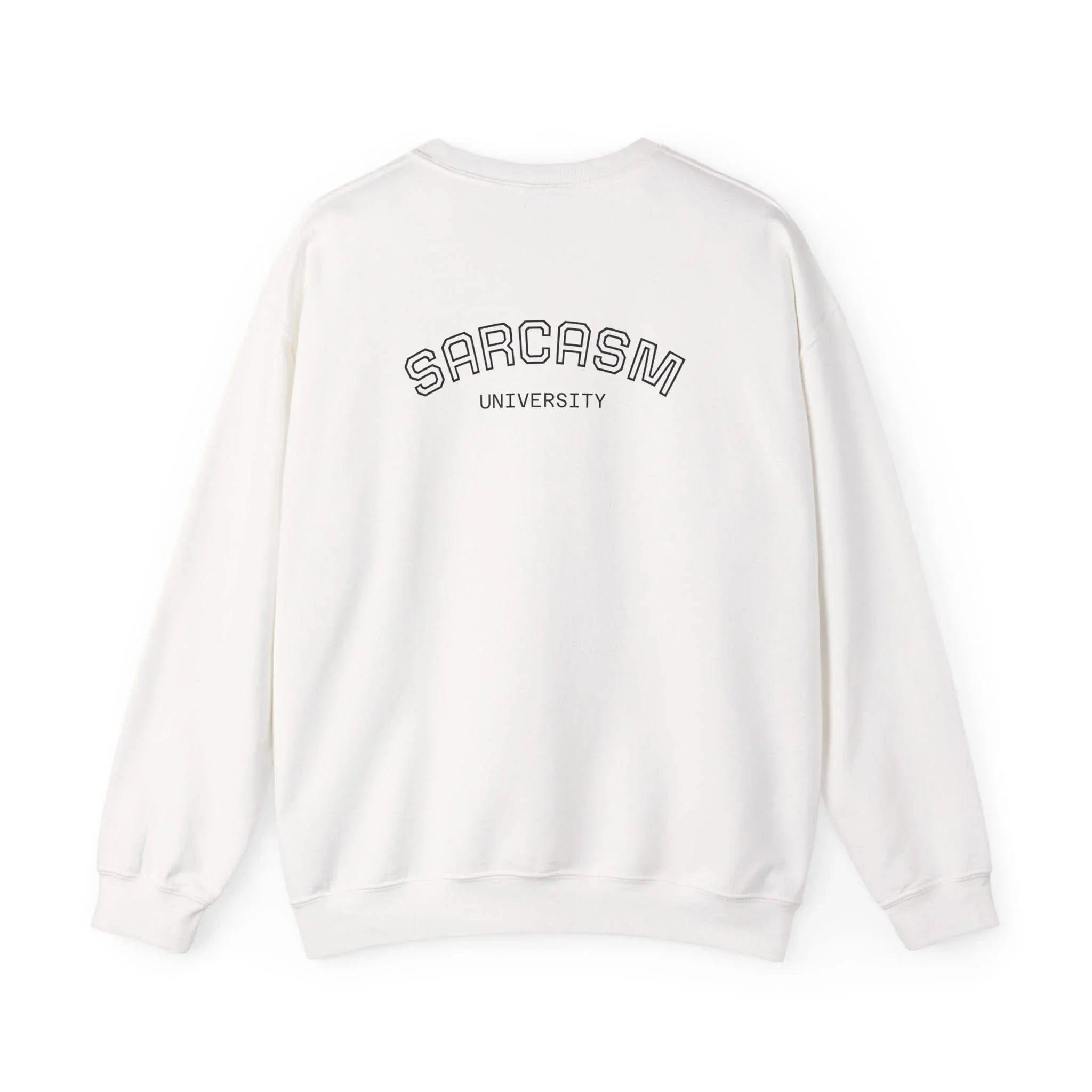 Sweet Dreams Sarcasm Sweatshirt, Cozy Unisex Crewneck, Gift for Humor Lovers, Casual Cool Outfit, Perfect for Sleepwear & Relaxation