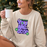 Crewneck Sweatshirt — "Whatever, You Are A Mood" Retro Graphic Crew