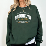 Brooklyn Varsity Club Crewneck Sweatshirt — Retro Athletic Pullover