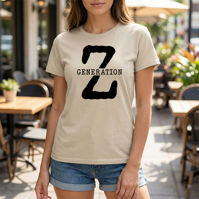 Generation Z T-Shirt — Bold 'Z' Graphic Tee