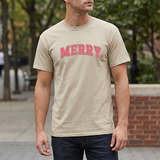 Merry. Holiday Graphic Tee