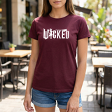Wicked Western 'Wicked' Graphic Tee — Cowboy Silhouette Horror Style