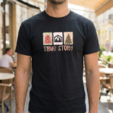 True Story Christmas Tee - Nativity & Festive Trees Holiday T-Shirt
