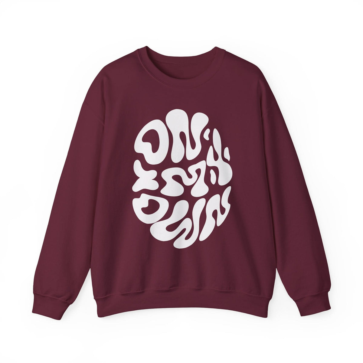 On My Own | Comfort Crewneck Sweatshirt - Unisex, Cozy Outfit, Casual Wear, Gift Idea, Trendy Apparel