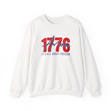 1776 America Freedom Crewneck Sweatshirt