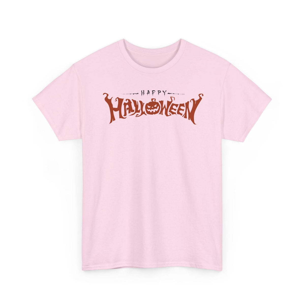 Happy Halloween Unisex Heavy Cotton Tee, Spooky Shirt, Fall Fashion, Pumpkin Tee, Halloween Costume, Gift for Halloween Lovers