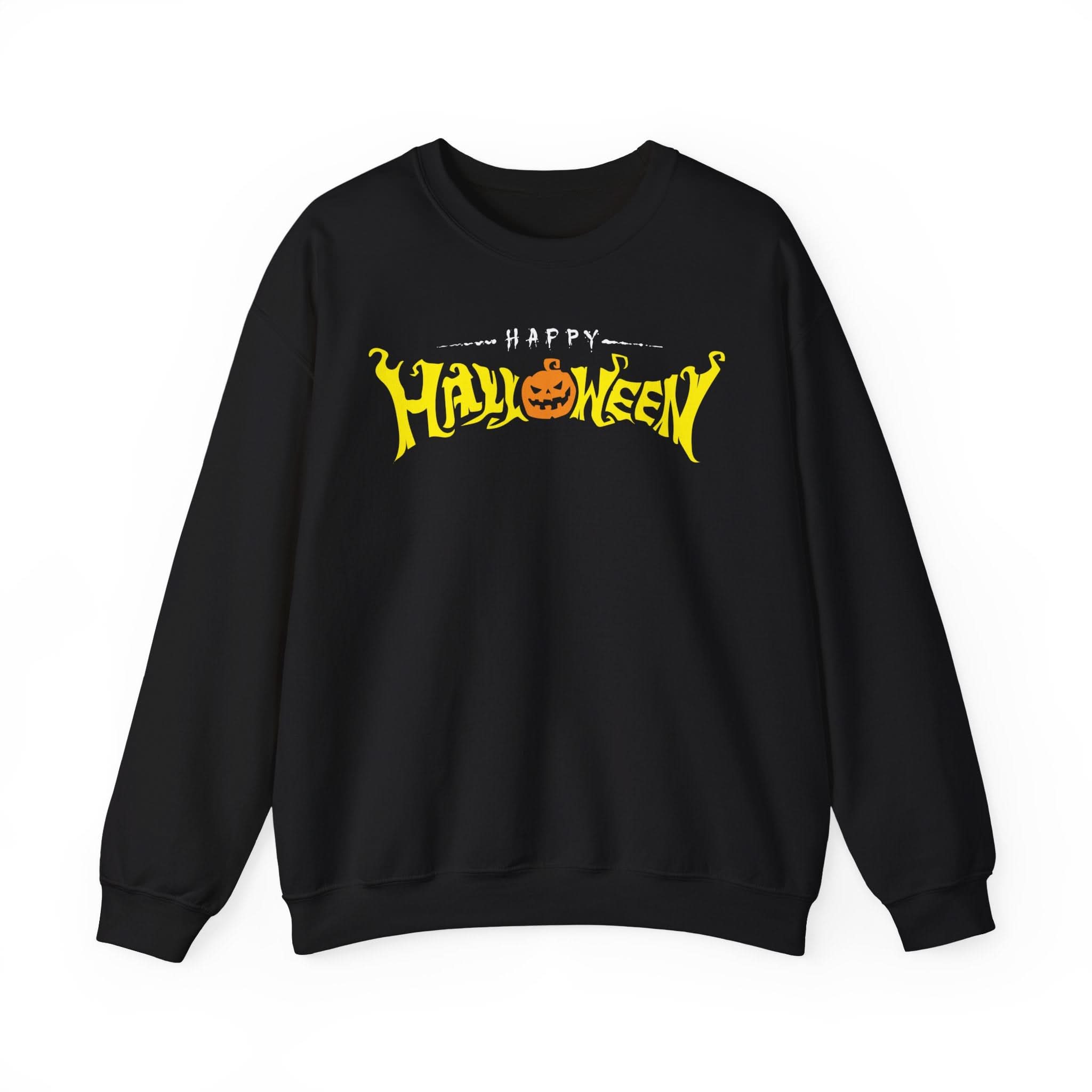 Halloween Crewneck Sweatshirt, Cozy Fall Fashion, Unisex Halloween Apparel, Pumpkin Sweater, Spooky Season Gift