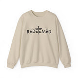 Redeemed Cross Crewneck Sweatshirt — Christian Faith Apparel