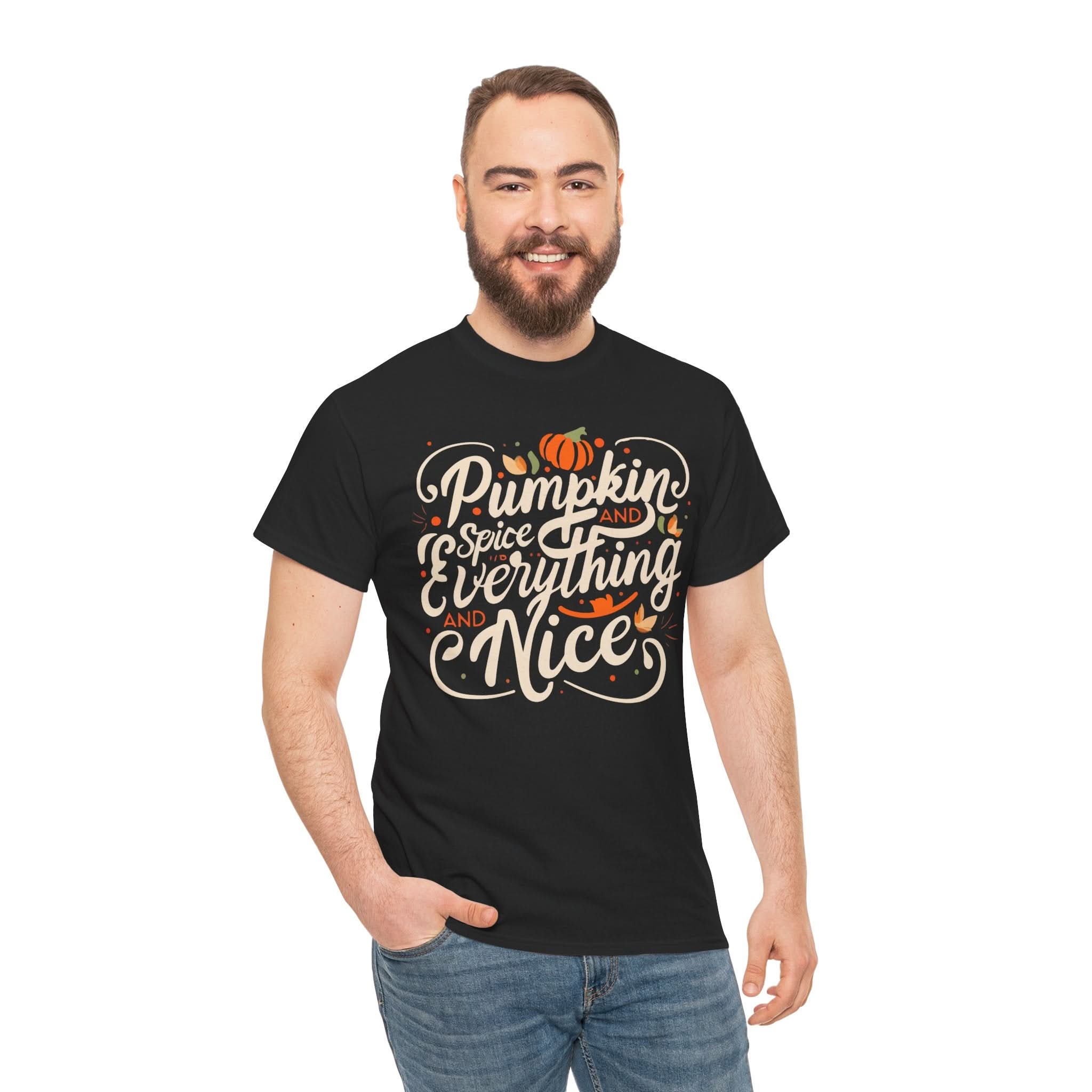 Pumpkin Spice Everything Unisex Tee - Fall Aesthetic, Cozy Casual Wear, Gift for Autumn Lovers, Halloween Shirt, Seasonal Apparel