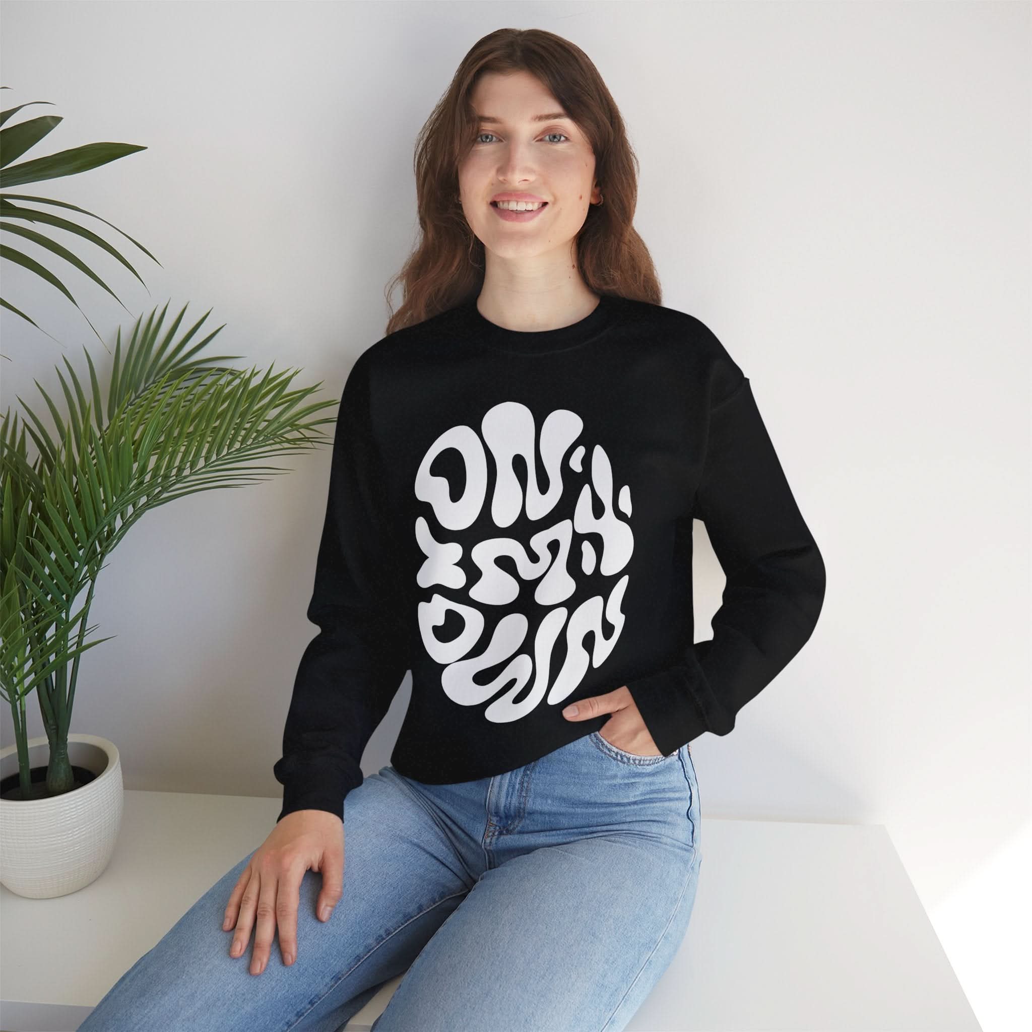 On My Own | Comfort Crewneck Sweatshirt - Unisex, Cozy Outfit, Casual Wear, Gift Idea, Trendy Apparel