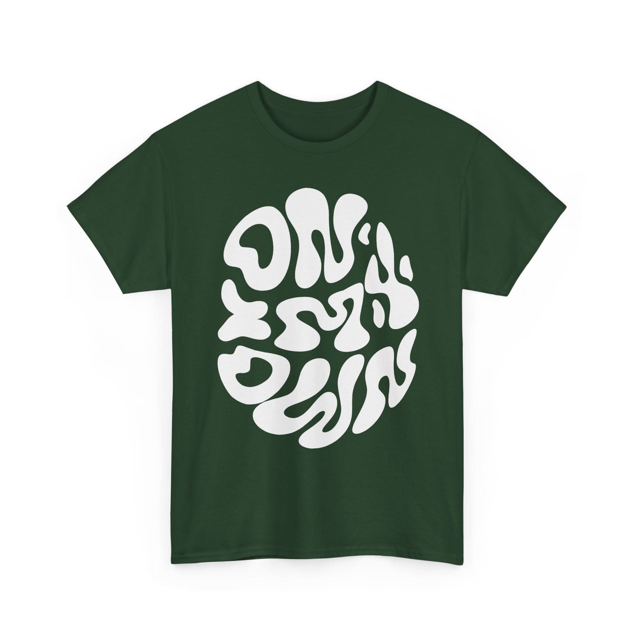 Groovy Unisex Heavy Cotton Tee | Perfect for Everyday Wear, Gifts, Casual Outings, Music Festivals, and Eco-Friendly Fashion