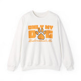 Dog Lover Crewneck Sweatshirt — "Only My Dog Understands Me" Paw Graphic