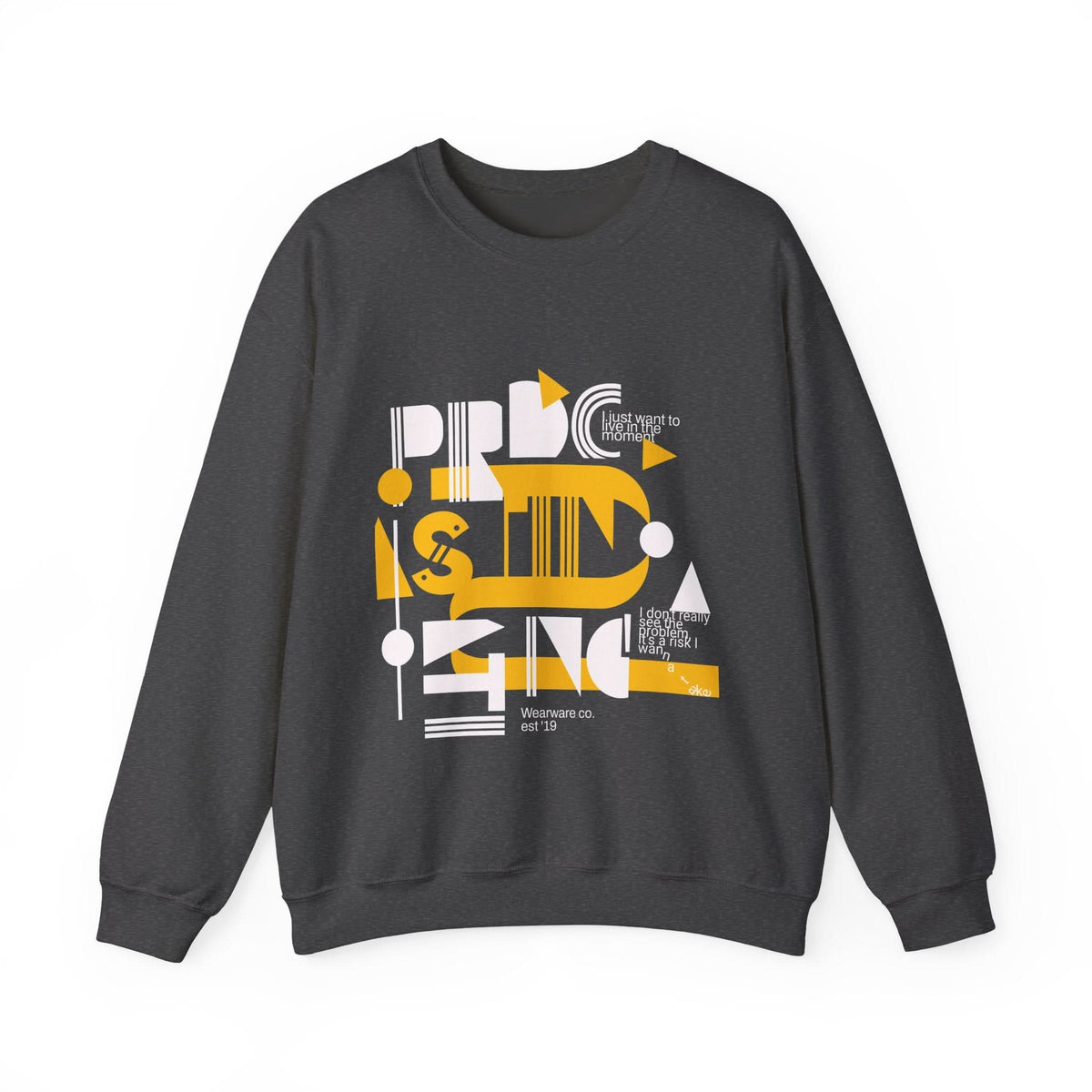 Playful Graphic Crewneck Sweatshirt – Cozy Casual Wear, Perfect for Lounging, Gifting, Birthdays, Everyday Comfort, Unique Designs