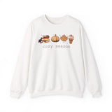 Cozy Season Sweatshirt - Casual Fall Apparel for Book Lovers, Unisex Crewneck for Autumn Celebrations, Perfect Gift