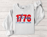 1776 America Freedom Crewneck Sweatshirt